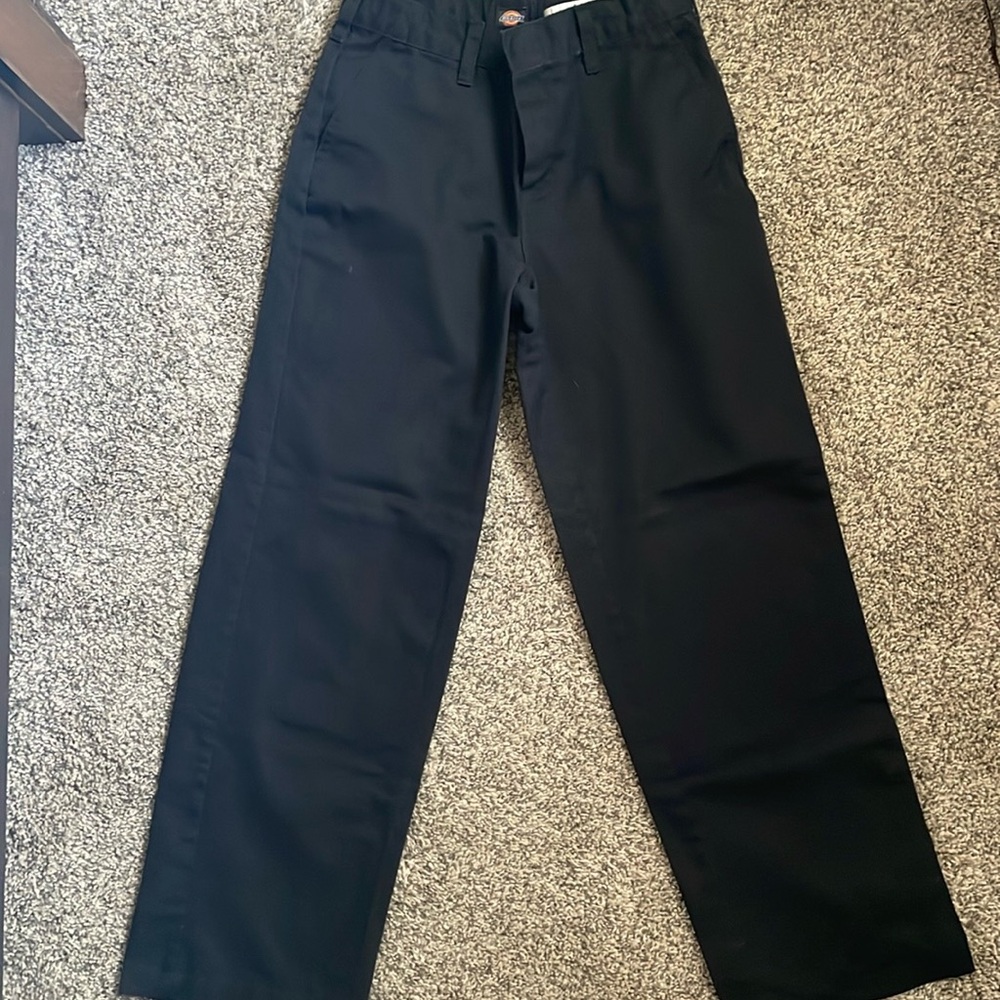 Boys Dickies- black pants